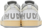 Rhude White & Grey Rhecess Low Sneakers