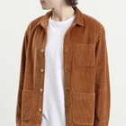 Folk Men's Assembly Jacket in Clay Chunky Cord