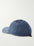 Stone Island - Logo-Embroidered ECONYL® Nylon Metal Baseball Cap - Blue
