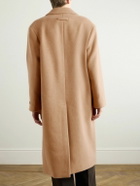 Fear of God - Oversized Double-Breasted Belted Melton Wool Overcoat - Brown