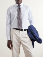 Zegna - Trofeo Cotton-Poplin Shirt - Blue