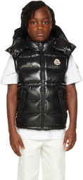 Moncler Enfant Kids Black Ania Down Vest