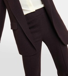 Chloé Wool and cashmere flared pants