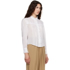 Isabel Marant Etoile White Lonzie Blouse