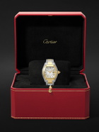 Cartier - Roadster de Cartier Automatic 42.5mm Interchangeable 18-Karat Gold, Stainless Steel and Alligator Watch, Ref. No. CRW2RD0009