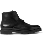 John Lobb - Burrow Leather Boots - Black
