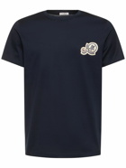 MONCLER Double Logo Patch Cotton T-shirt