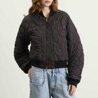 Maison Margiela Women's Reversible Bomber Jacket in Dark Brown