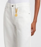 Stella McCartney Embellished barrel-leg jeans