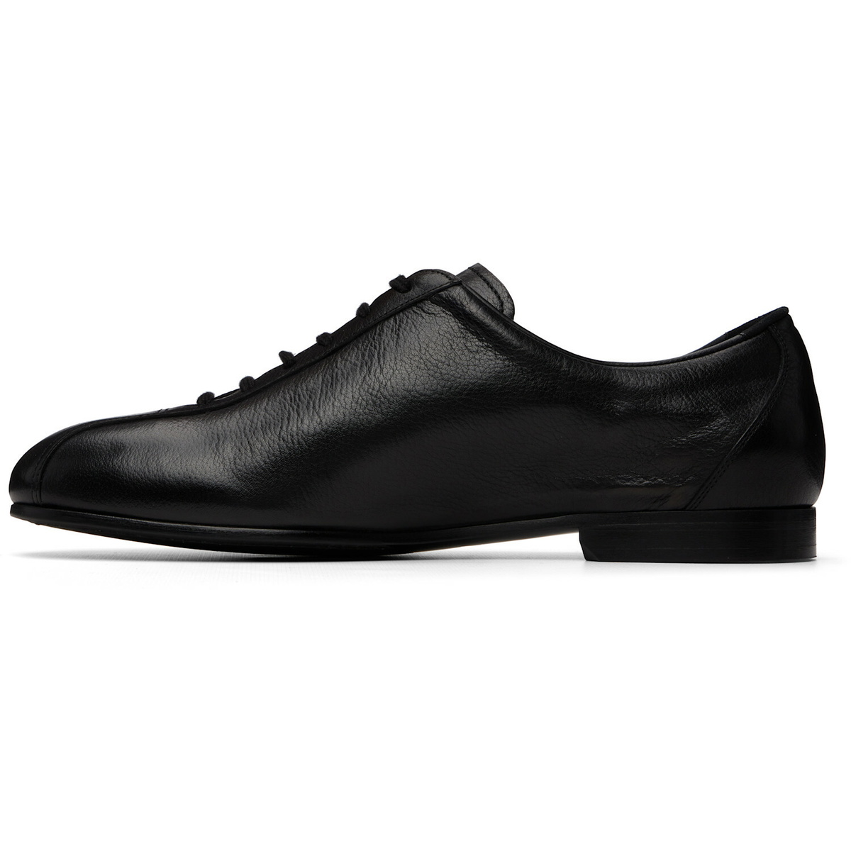 Jil Sander Black Hamburg Lace-Up Oxfords