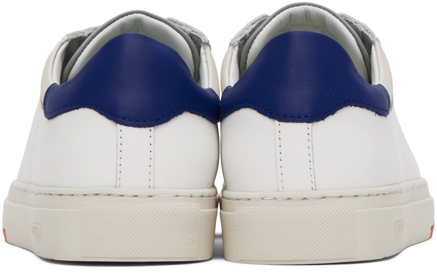 Axel Arigato White & Blue Clean 180 Sneakers Axel Arigato