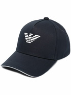 EMPORIO ARMANI - Logo Cotton Baseball Cap