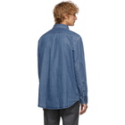 Brioni Blue Denim Regular Shirt