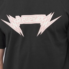 PACCBET Men's Sparks Logo T-Shirt in Black