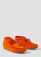 x Clarks Originals Wallabee Boots in Orange