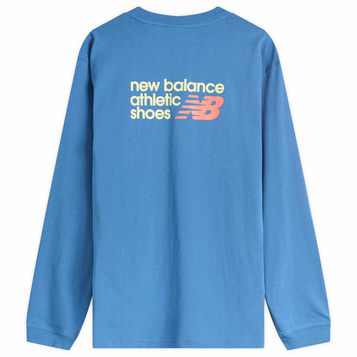 New Balance Athletics Premium Logo Long Sleeve in Sea Stone