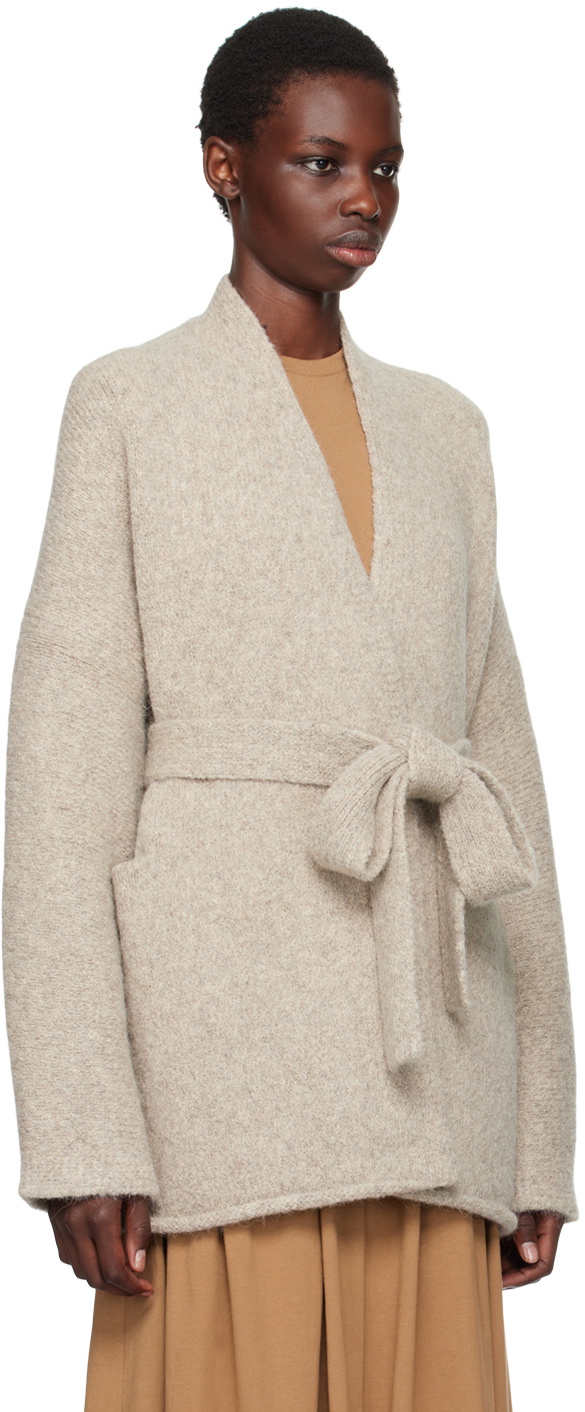 Lauren Manoogian Taupe Coto Cardigan Lauren Manoogian