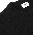 NN07 - Alfred Oversized Bouclé T-Shirt - Black