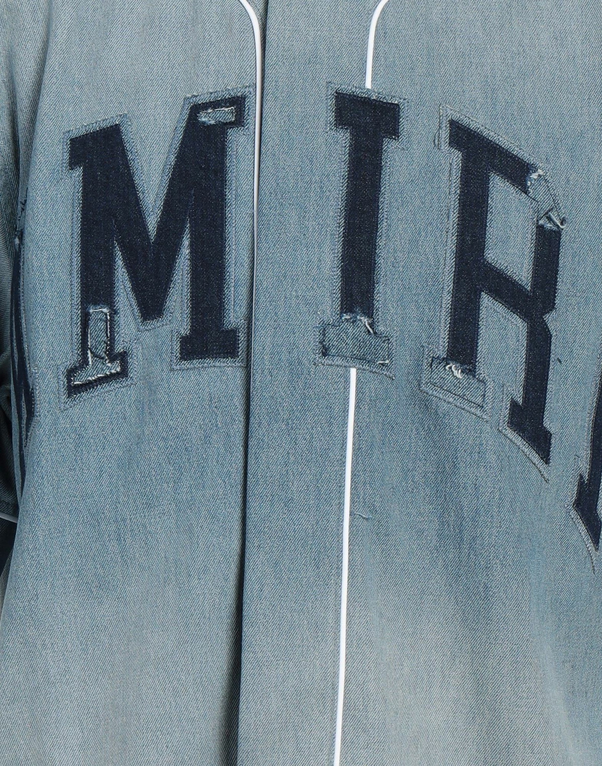 Amiri Mens Denim shirt in Blue