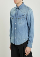 Dolce & Gabbana Distressed Denim Shirt
