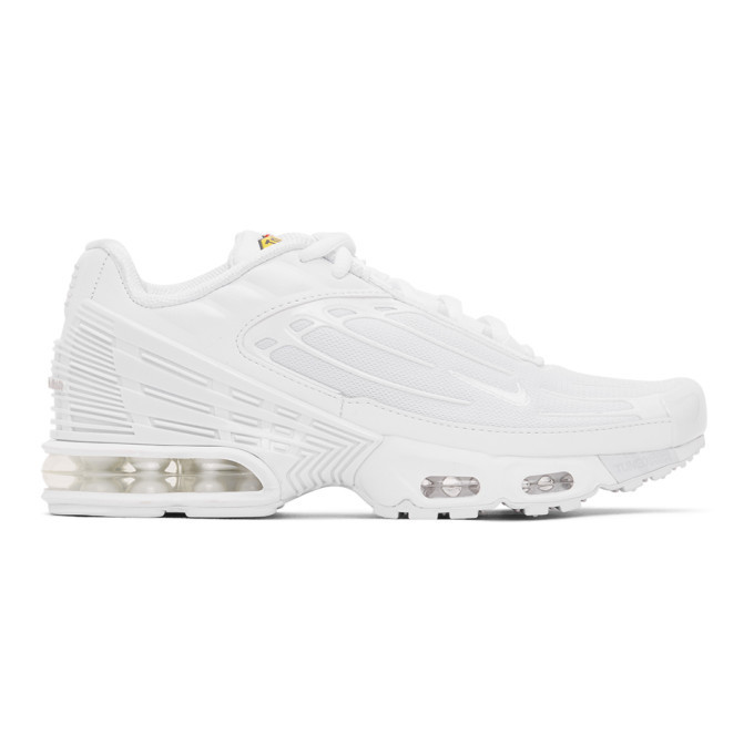 Photo: Nike White Air Max Plus III Sneakers