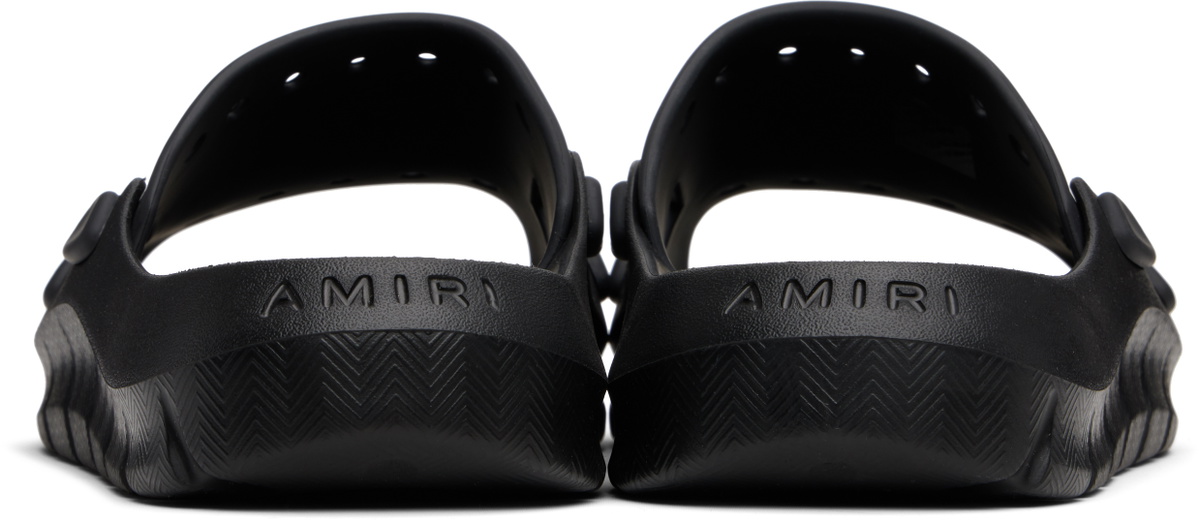 AMIRI Black Sunday Pool Slides