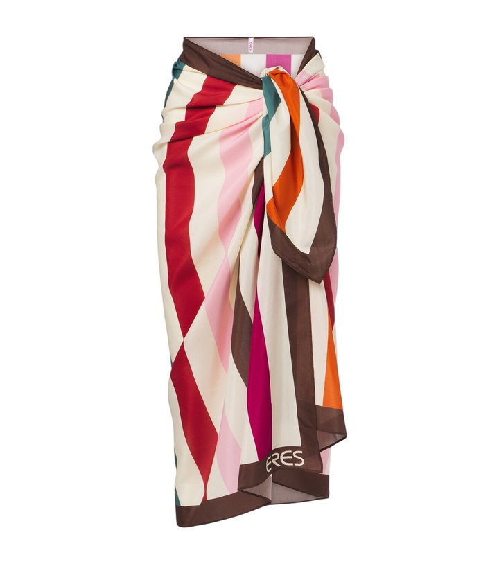 Photo: Eres Modernity cotton and silk beach cover-up