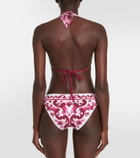 Dolce&Gabbana Majolica triangle bikini