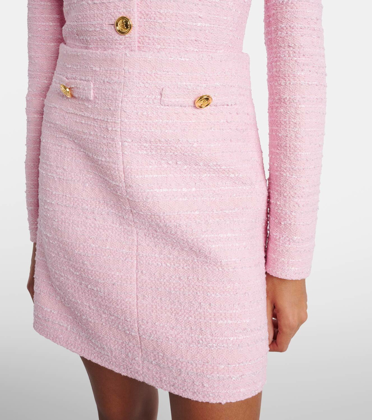 Giambattista Valli Tweed miniskirt