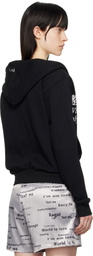 Praying Black 'Busy' Zip Hoodie
