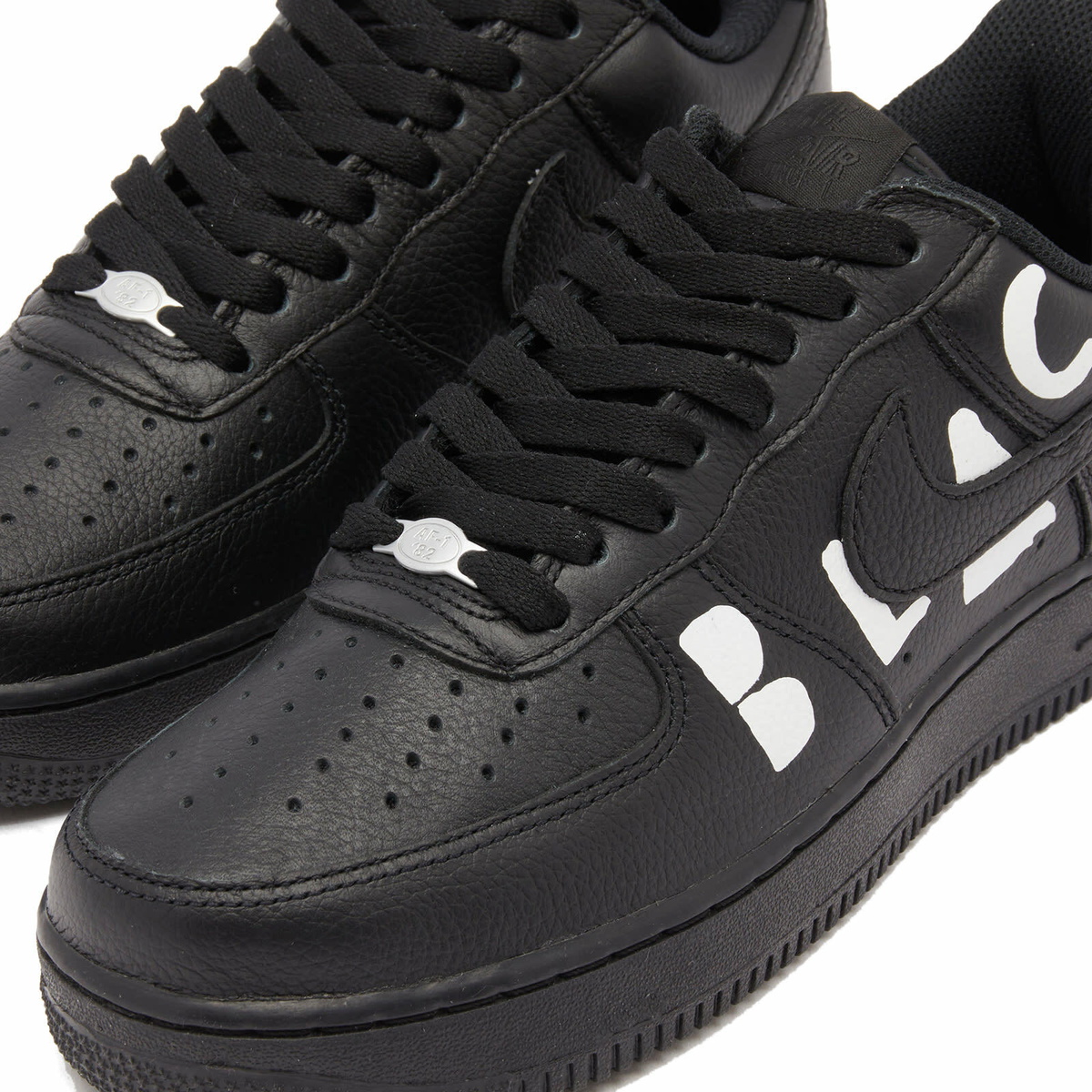 Comme des Garçons Men's CDG x Nike Air Force 1 Low Retro SP Sneaker in Black