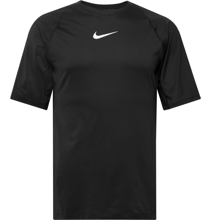 Photo: Nike Training - Pro AeroAdapt Logo-Print Dri-FIT T-Shirt - Black