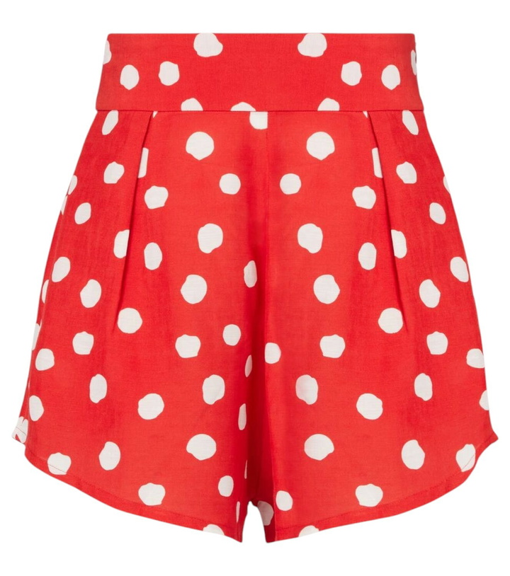 Photo: Adriana Degreas High-rise wide-leg shorts