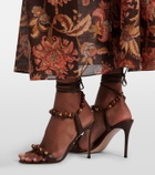 Gianvito Rossi Pandawa beaded leather sandals