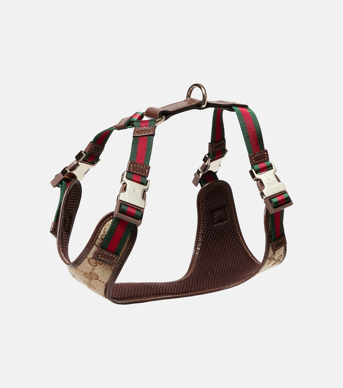Gucci S/M GG canvas dog harness