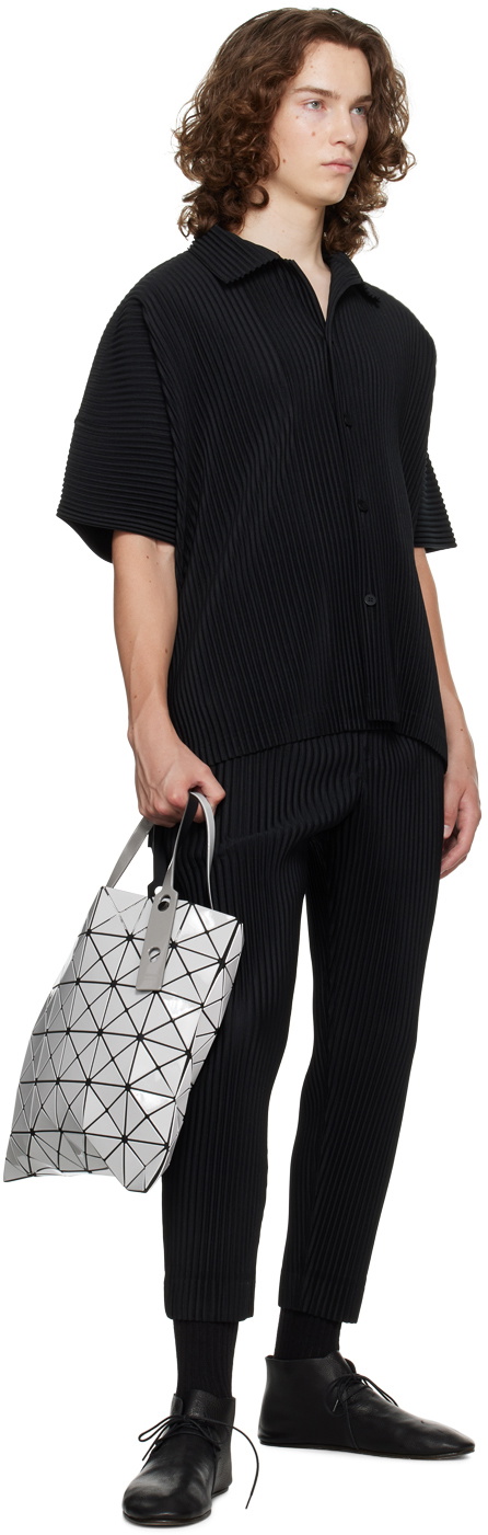 BAO BAO ISSEY MIYAKE Gray Lucent Gloss Mix Tote