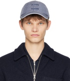 Samsøe Samsøe Indigo Embroidered Cap