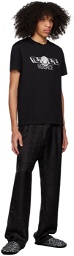 Versace Underwear Black Barocco Pyjama Pants