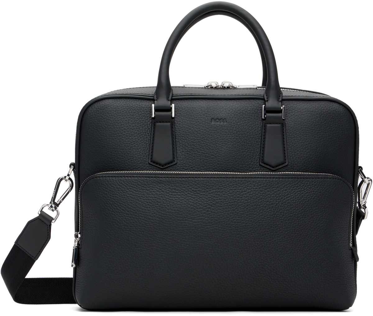 NO/FAITH STUDIOS Black Denim Multipocket Bag