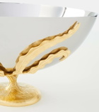 L'Objet Fern Large 24kt gold-plated bowl
