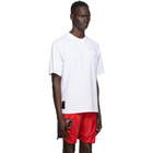 MCQ White Core Relaxed T-Shirt