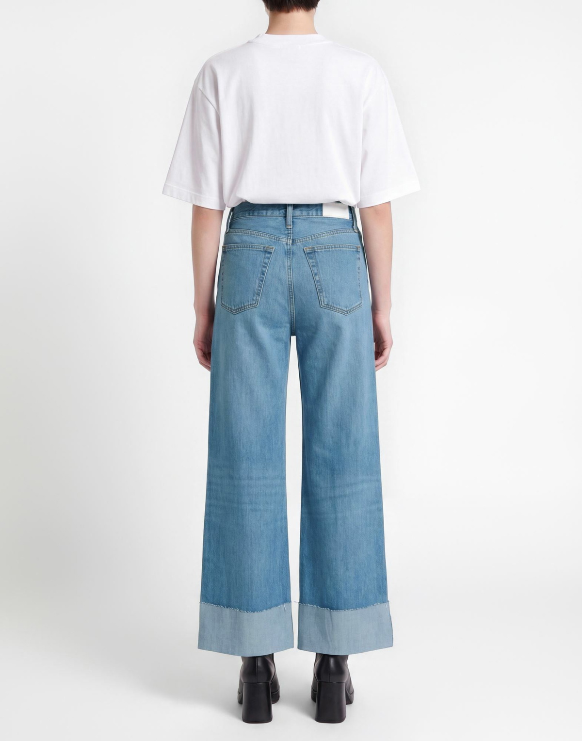 Re/done Womens Jeans in Blue