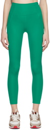 Girlfriend Collective Green Compressive Leggings