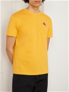 Klättermusen - Nomad Logo-Print Cotton-Jersey T-Shirt - Yellow