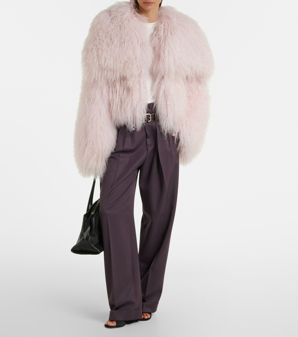 The Attico Shearling jacket