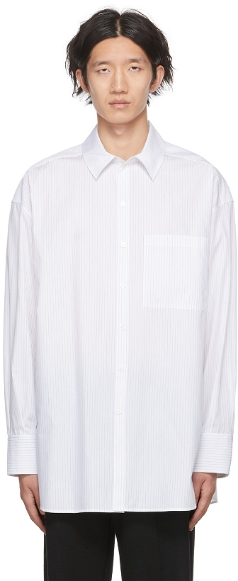 Photo: GAUCHERE White Stripe Shirt