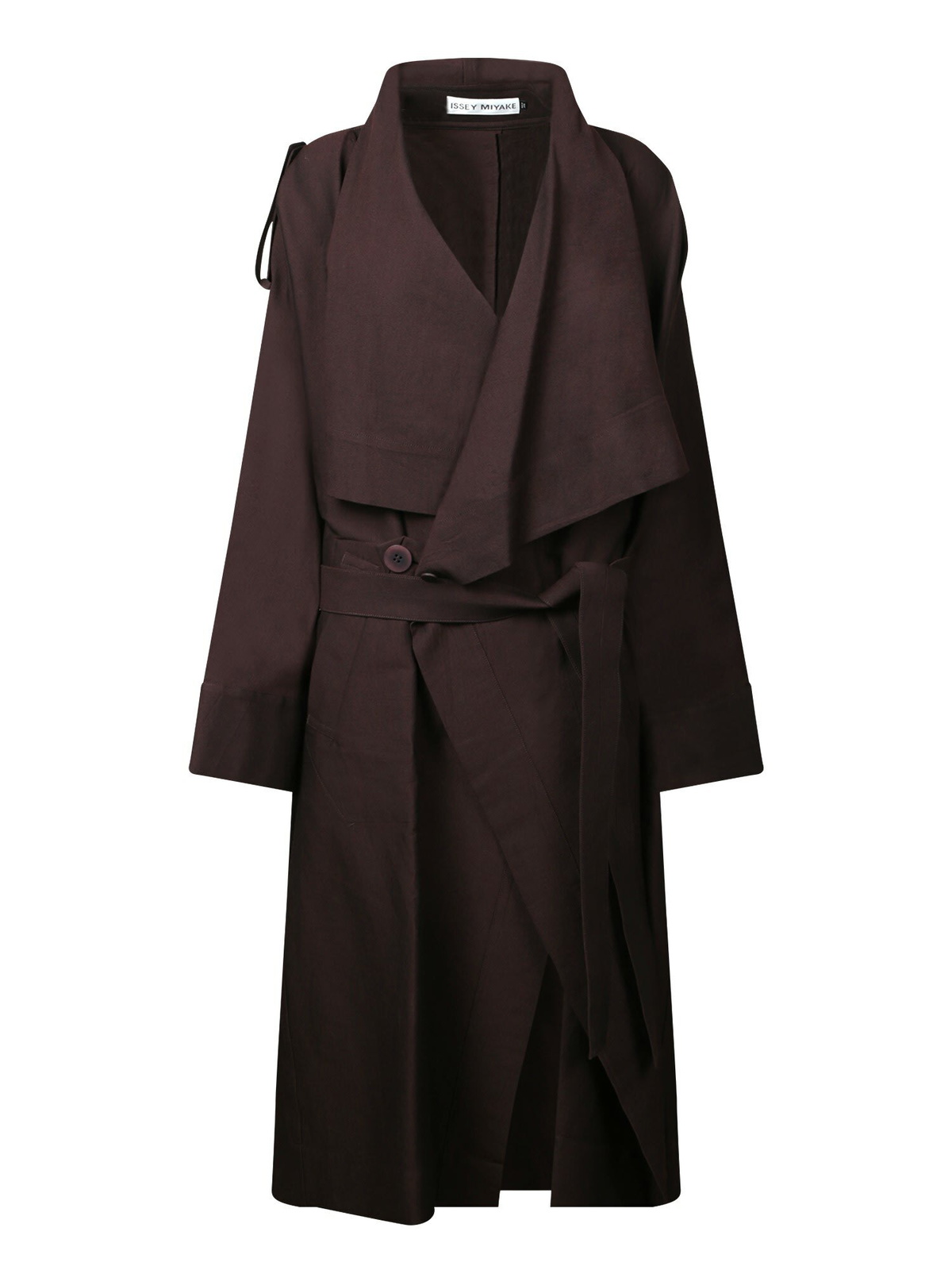 コート ISSEY MIYAKE 'Out of a Cube' short coat Issey Miyake 'Out Of A Cube' Short Coat in Black | Lyst