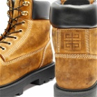 Givenchy Men's Lace Up Work Boot in Beige/Black