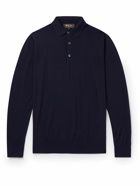 Loro Piana - Wish® Virgin Wool Polo Shirt - Blue
