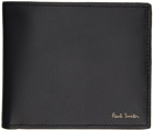 Paul Smith Black Signature Stripe Interior Bifold Wallet